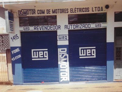 Primeira sede do Grupo Dismotor em 1993